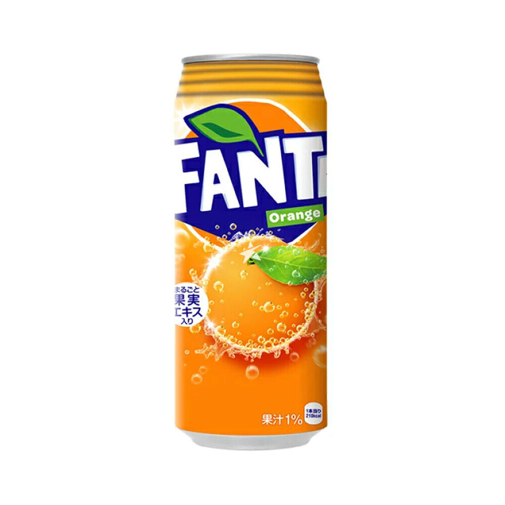 Fanta Orange Slim Can 500ml (JP)