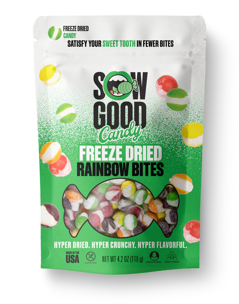 Sow Good Freeze Dried Rainbow Bites 4.2oz (119g)