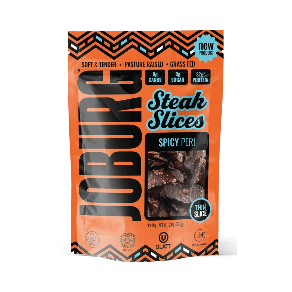 JoBurg Steak Slices South African Peri Peri Spicy Biltong 2oz (56.7g)