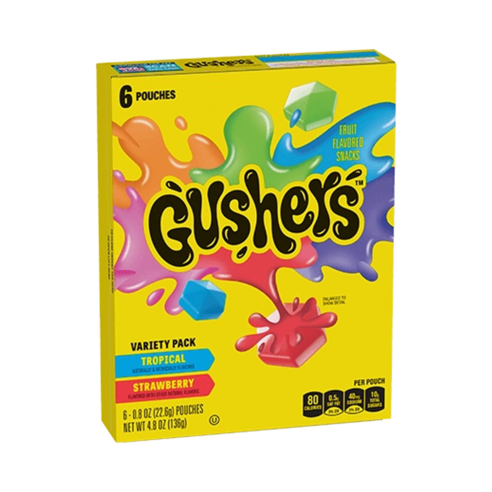 Gushers Variety Pack Strawberry/ Tropical 6’s