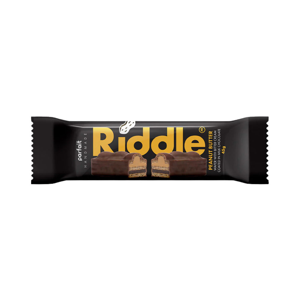 Riddle Wafers Peanut Butter & Bitter Cream 45g
