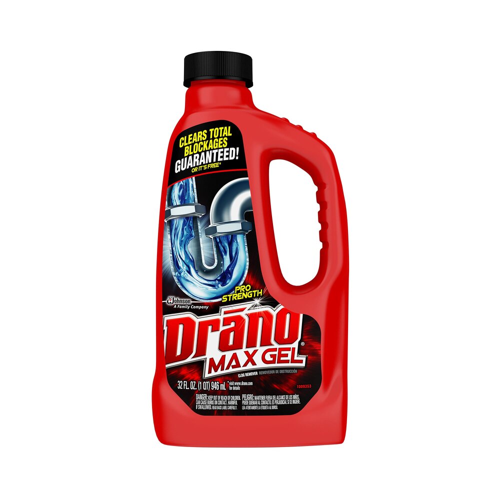 Drano Max Gel Clog Remover 32oz (946ml)