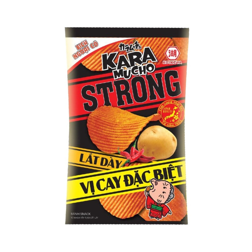 Koikeya Karamucho Super Spicy Thick Slice Crisps 80g