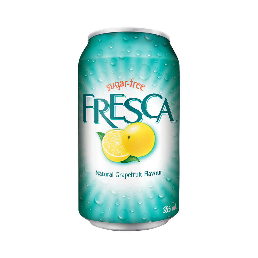 Fresca Soda Can Natural Grapefruit 355ml