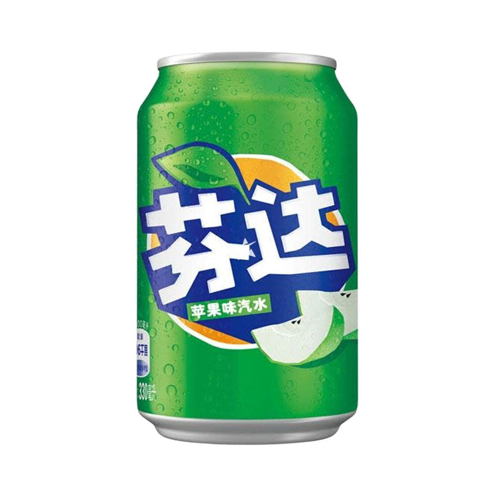 Fanta Green Apple Can 330ml (CN)