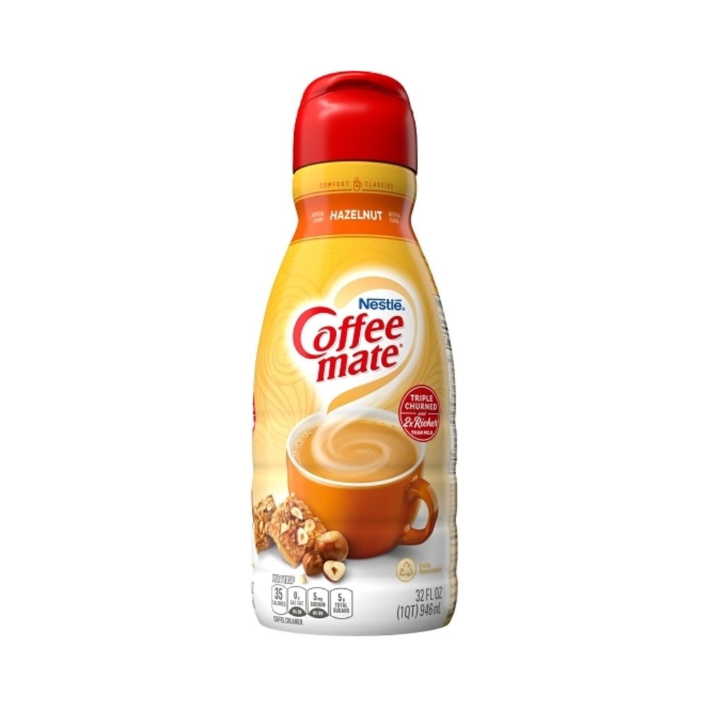 Coffee Mate Hazelnut Creamer 32oz (946ml)