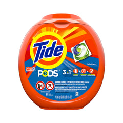 Tide Liquid Pods Original 3in1 I 81 Pods (65oz)