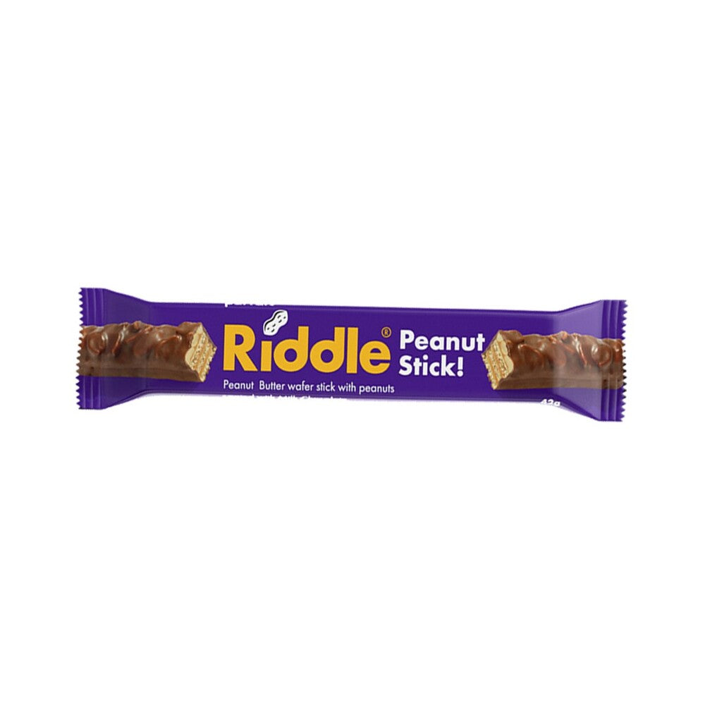 Riddle Wafers Peanut Butter Sticks 42g