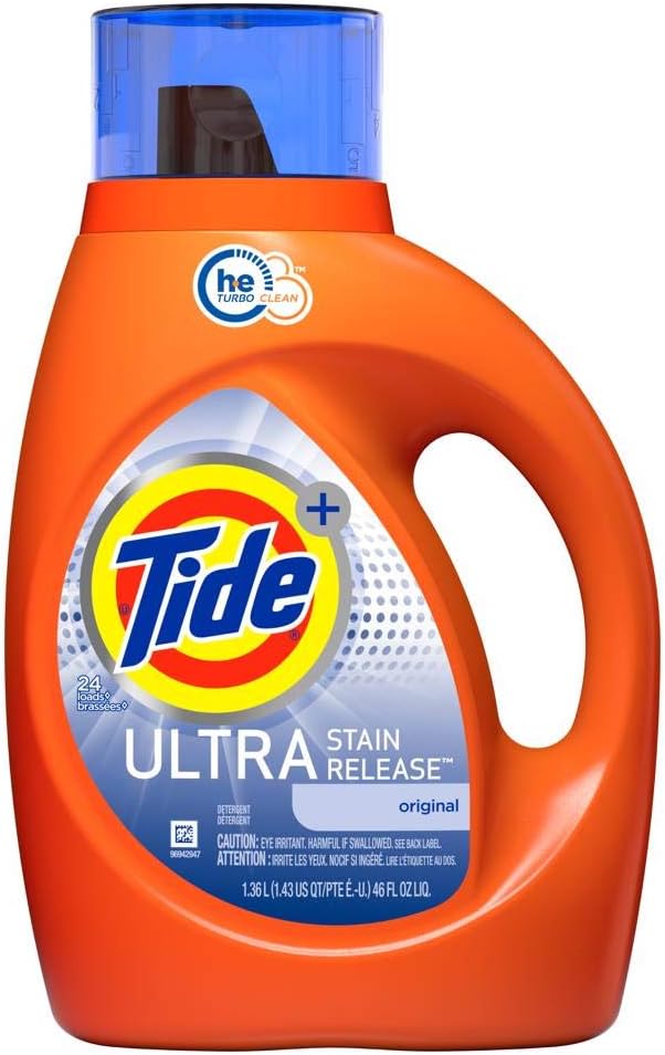 Tide Ultra Liquid Original HE 46oz (1.36L)