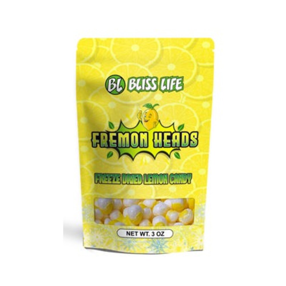 Bliss Life Freeze Dried Lemon Heads 3oz (85g)