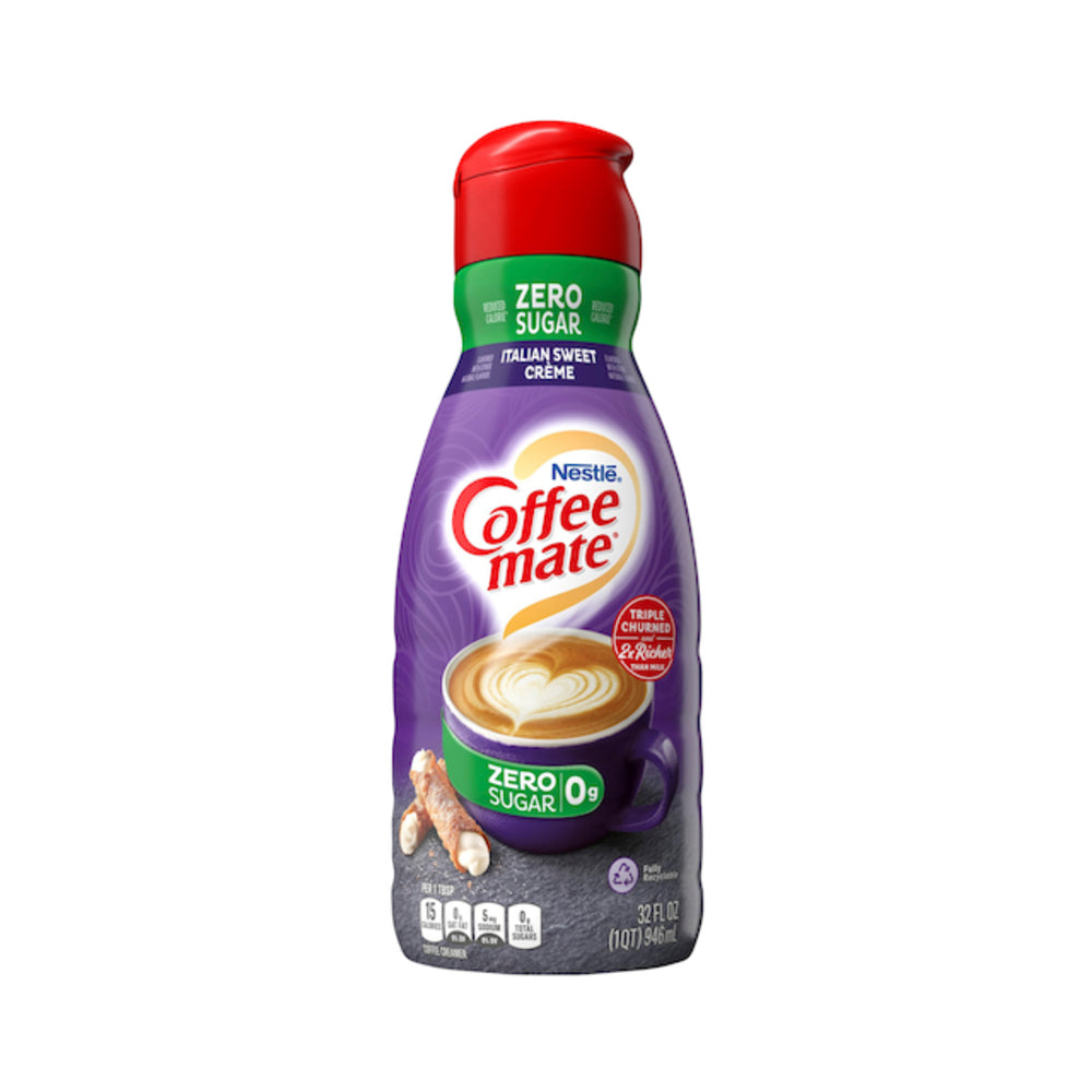 Coffee Mate Italian Sweet Sugar Free Creamer 32oz (946ml)