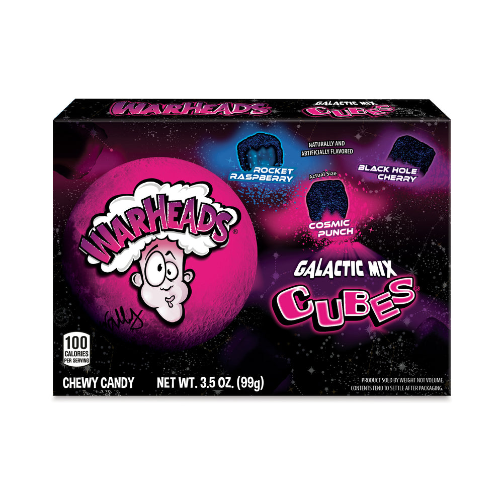 Warheads Galactic Cubes Theater Box (99g)