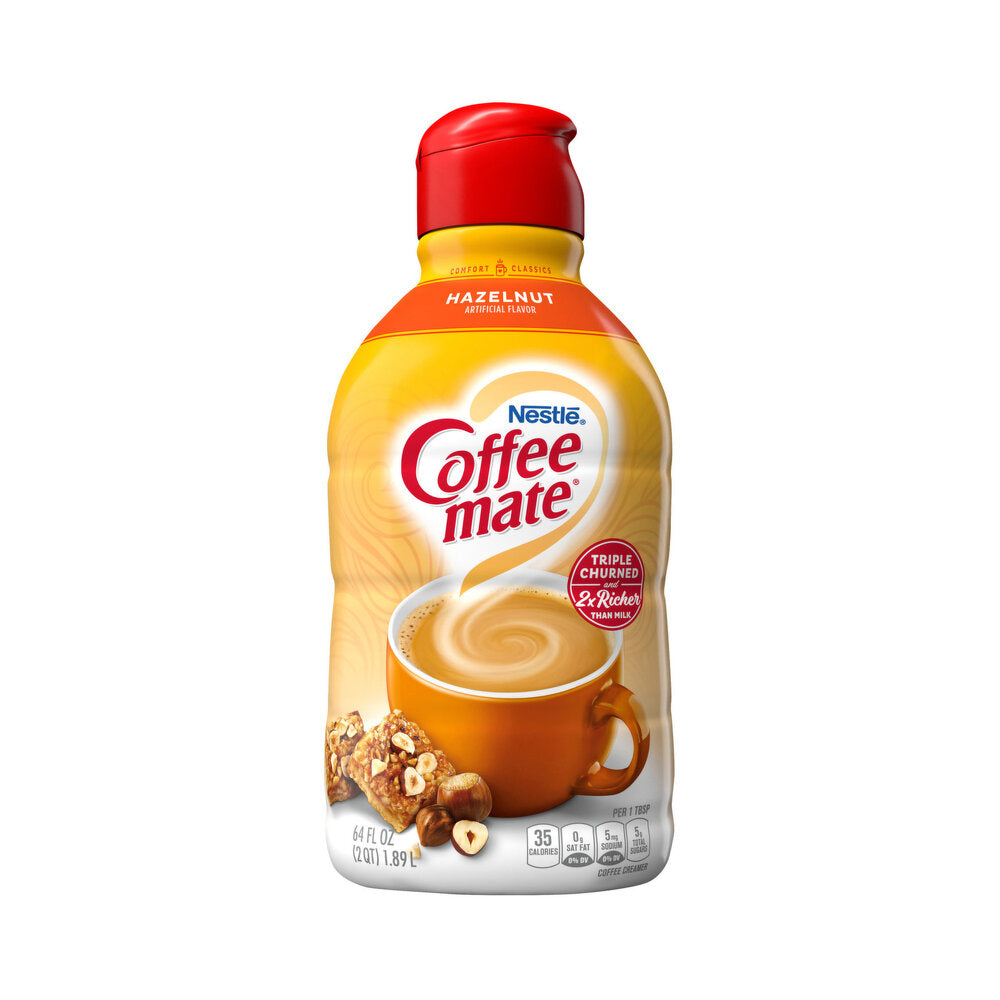 Coffee Mate Hazelnut Creamer 64oz (1.89L)