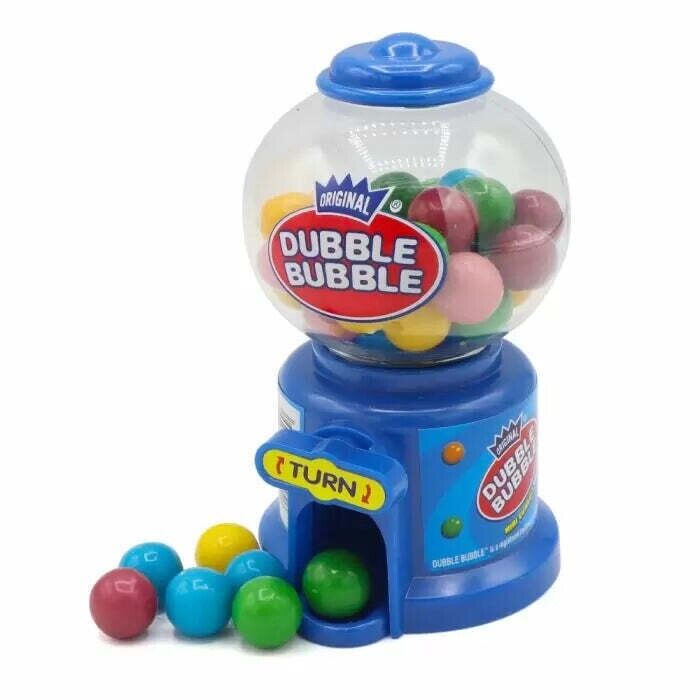 Kidsmania Dubble Bubble Mini Gumball Machine 1.41oz (40g)