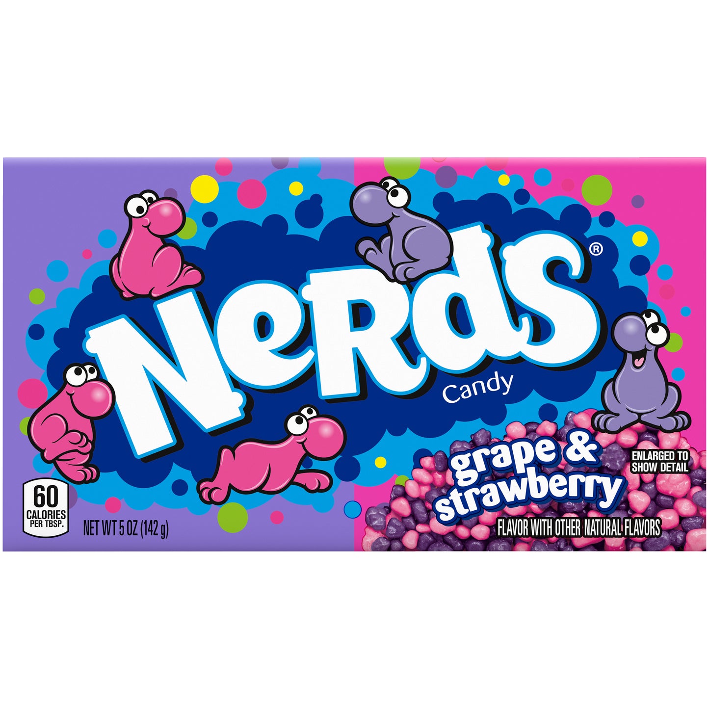 Nerds Grape/Strawberry Theater Box 5oz (141.7g)