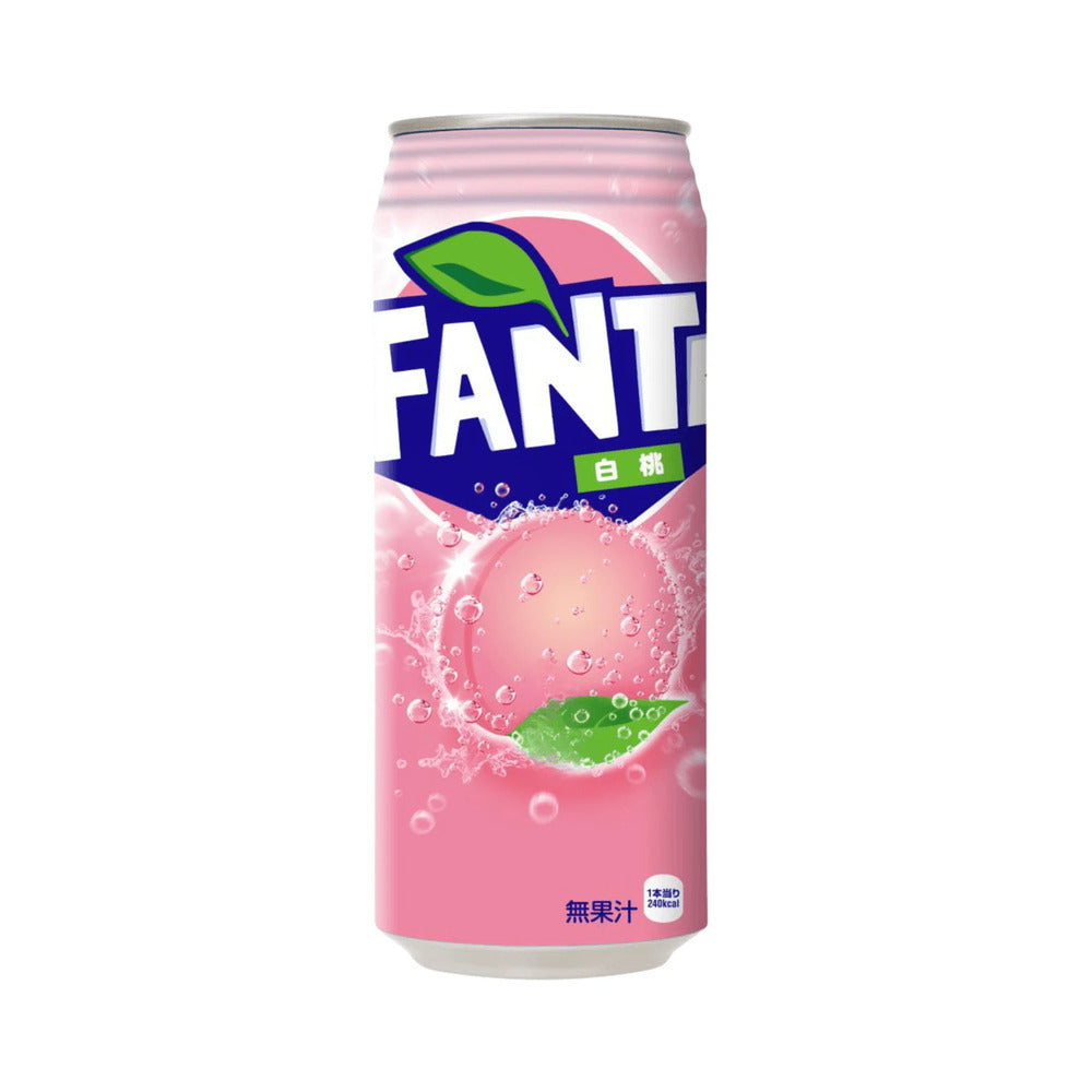 Fanta White Peach Can 500ml I Japan