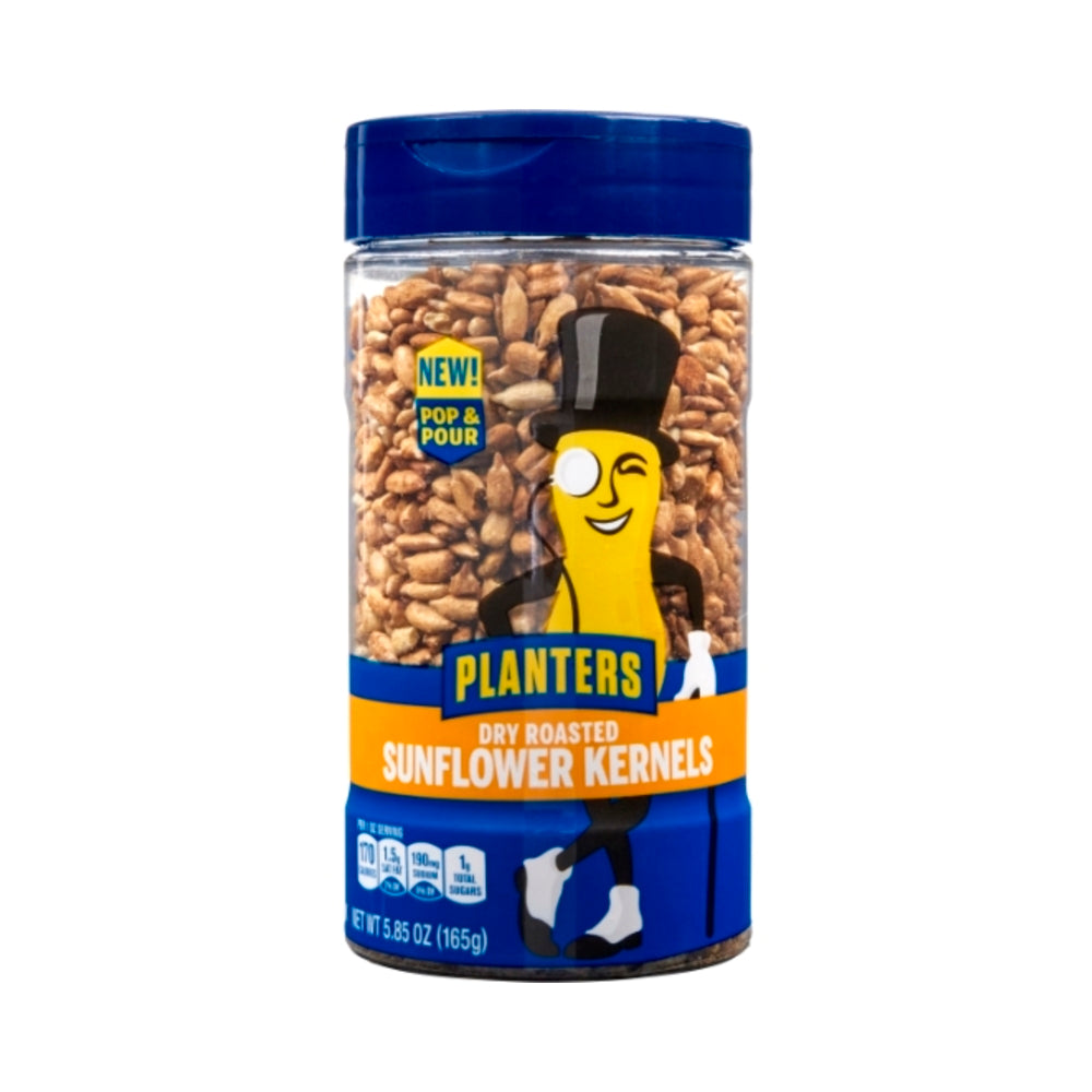 Planters Dry Roasted Sunflower Kernals 5.85oz (165g)