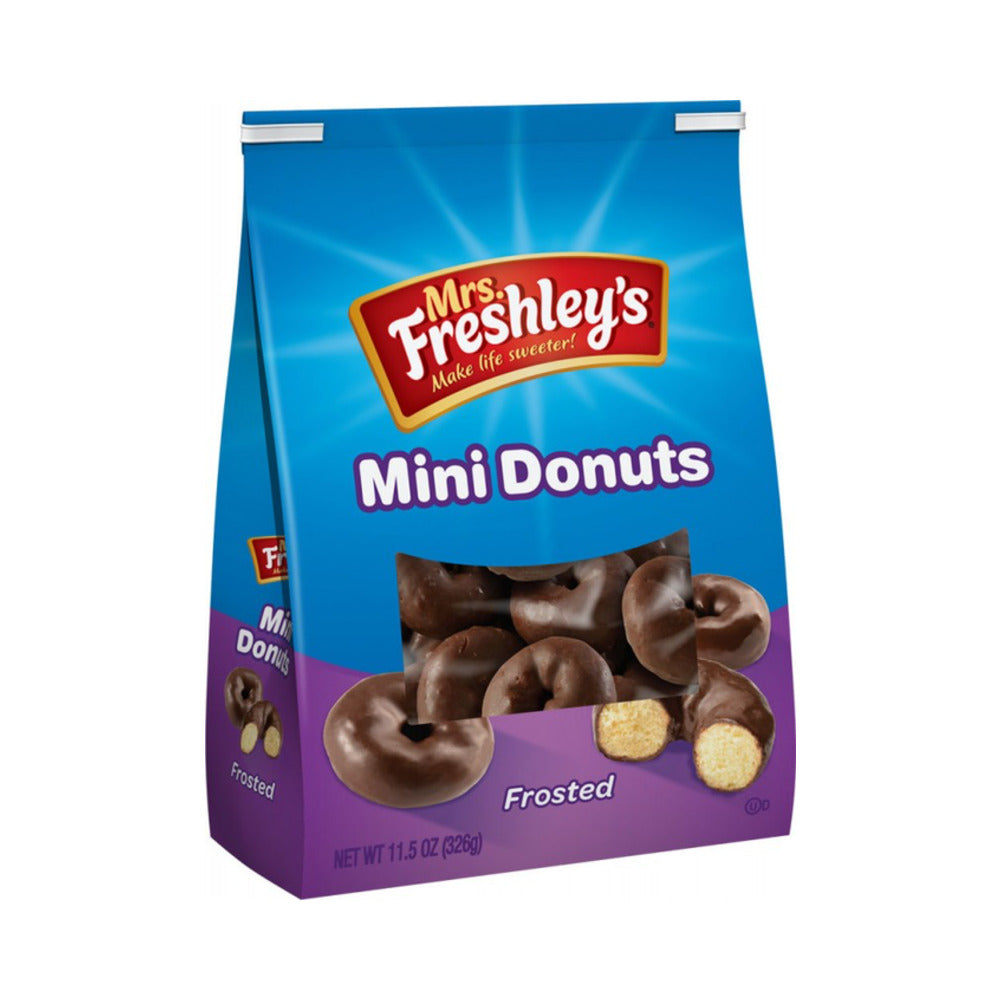 Mrs. Freshley's Chocolate Mini Donut 11.5oz (326g)