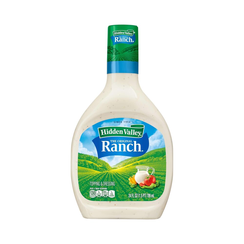 Hidden Valley Gluten Free Original Ranch Salad Dressing and Topping 24oz (709ml)
