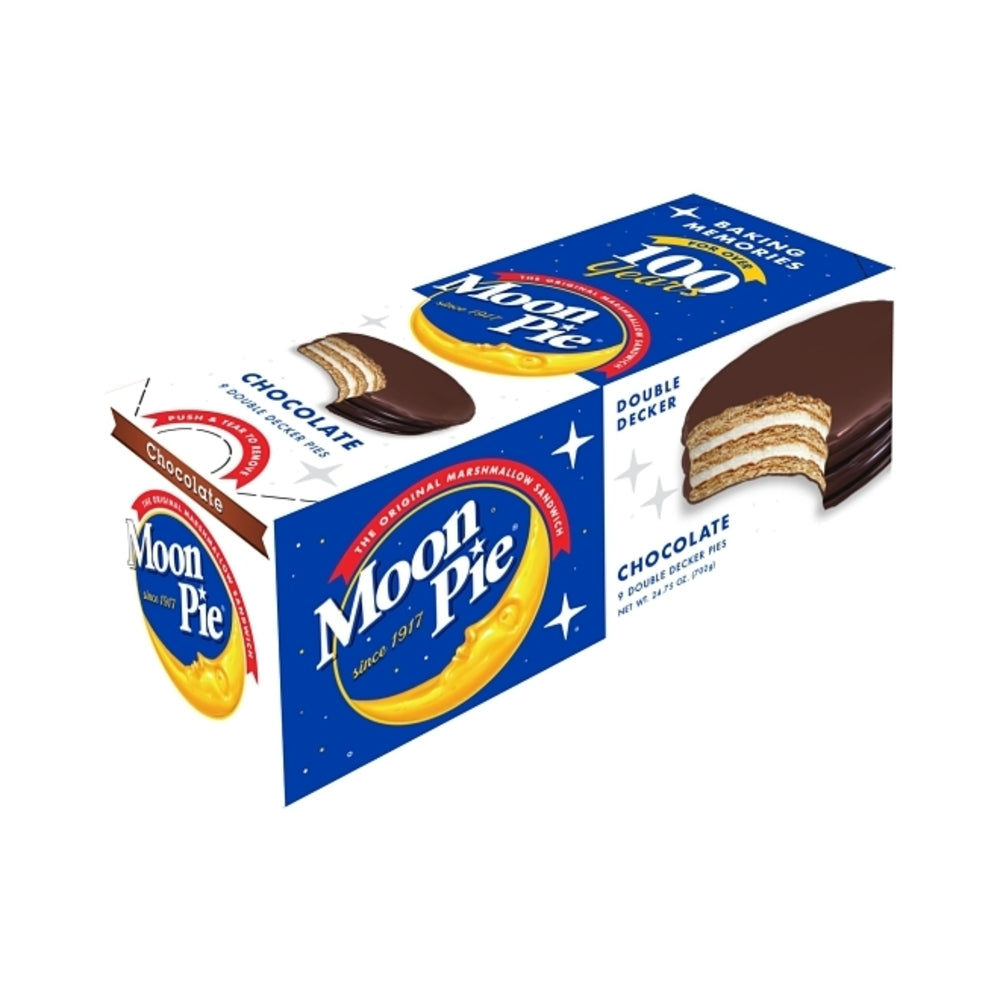 Moon Pie Double Decker Chocolate Marshmallow Sandwich 2.75oz (77g)