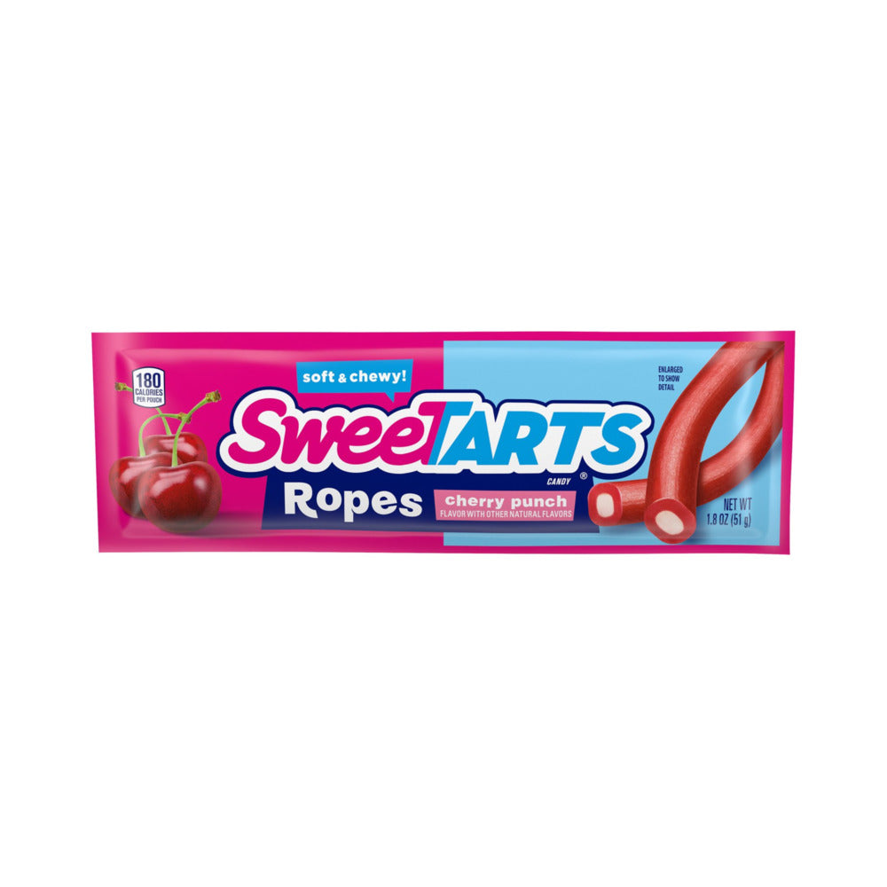 Sweetarts Ropes Cherry Punch 1.8oz (51g) Best Before 31/01/2025
