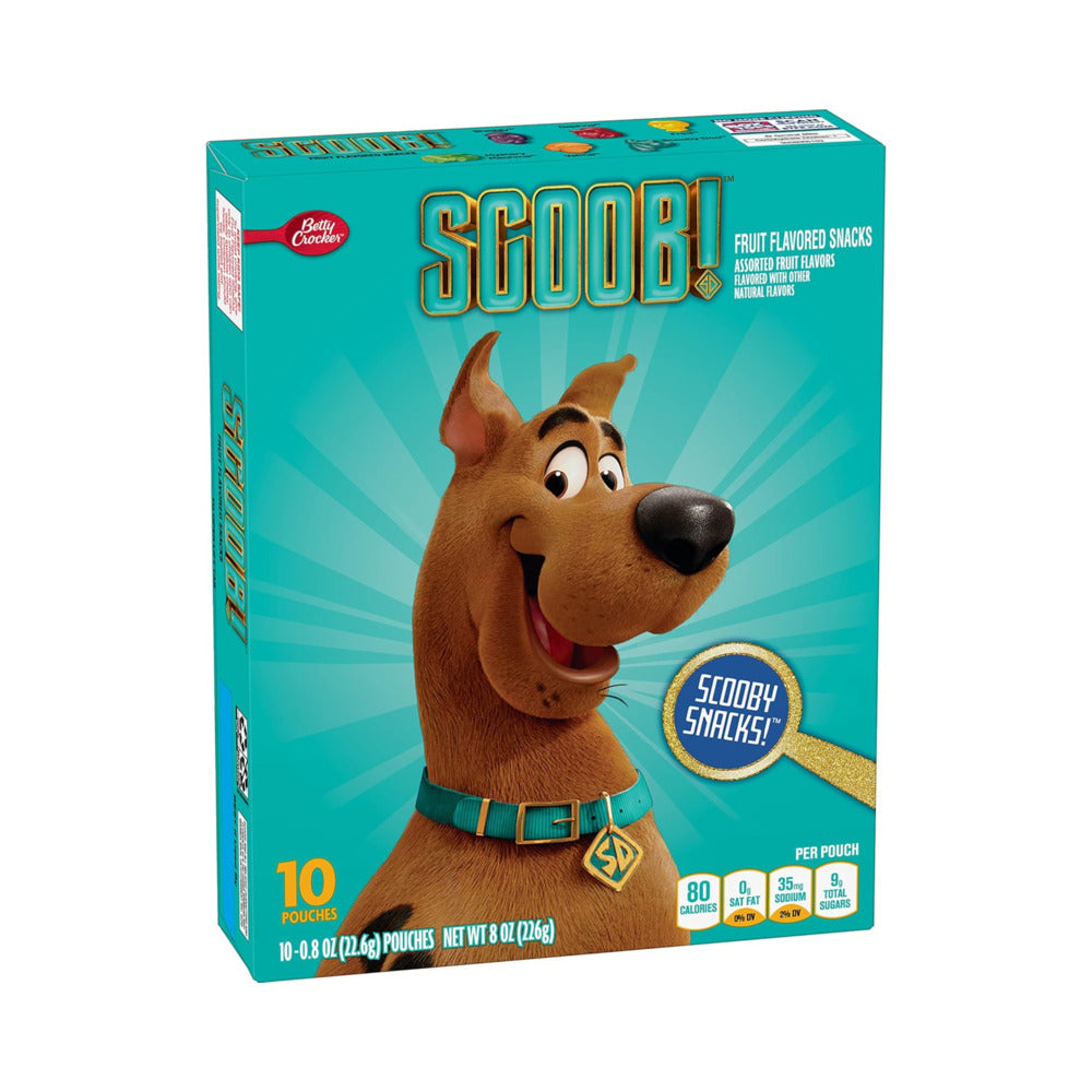 Betty Crocker Scooby Doo Fruit Snack 8oz (255g)