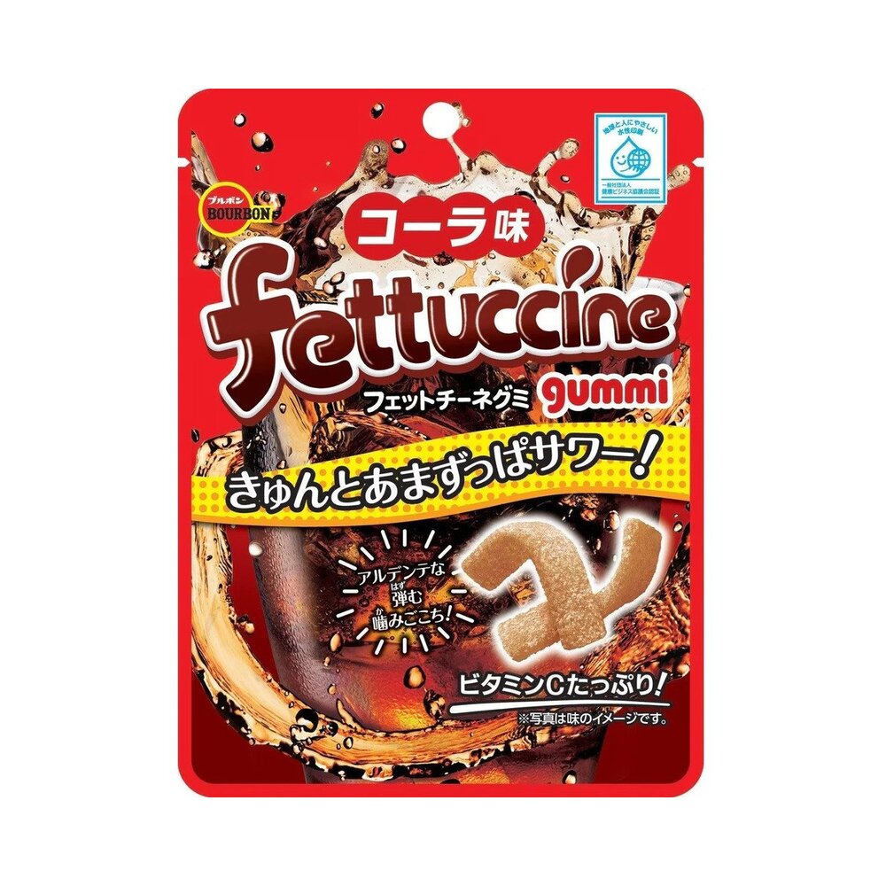 Bourbon Fettuccine Gummi Cola 50g - Japan BEST BEFORE 31/05/2025