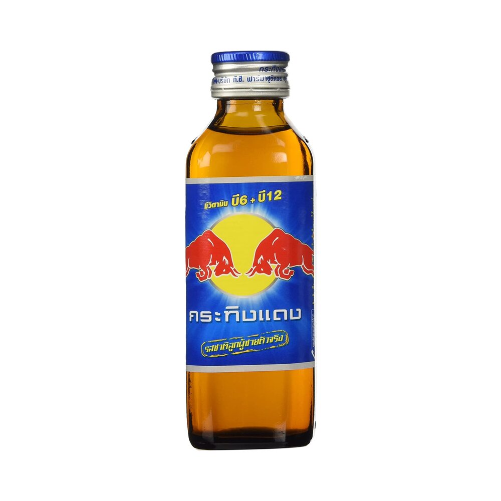 Red Bull Energy Drink Glass Bottle 150ml Kratingdaeng (VN)