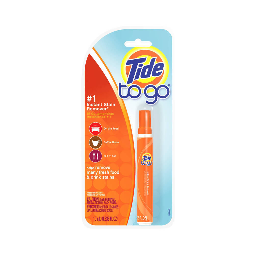 Tide To Go Instant Stain Remover Pen and Laundry Spot Cleaner, Travel and Pocket Size Stain Stick