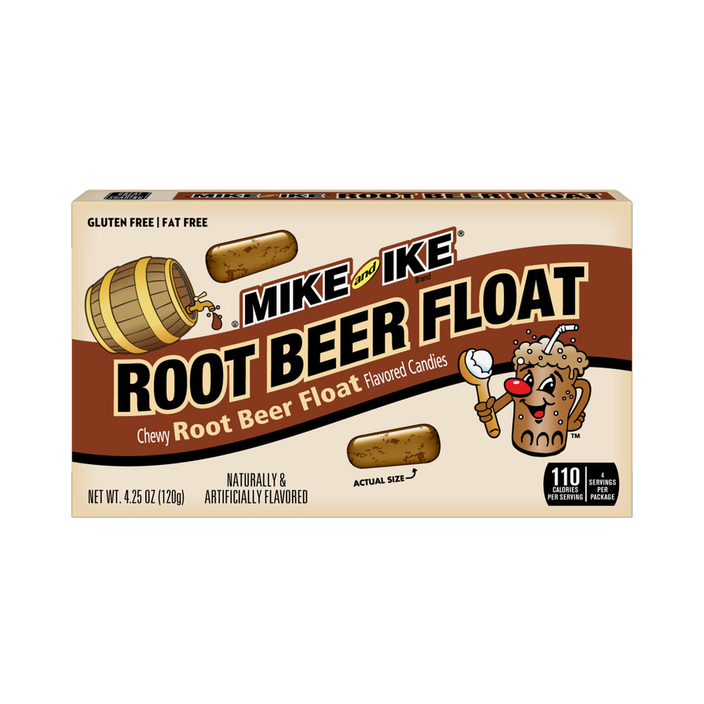 Mike & Ike Root Beer Candy Theatre Box 4.25oz (120g)