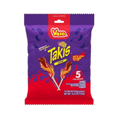 Vero Lollipops Takis Fuego Flavoured Bag 5 count 0.84oz (24g)