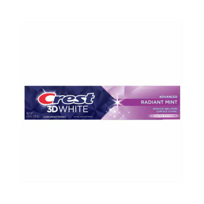 Crest 3D White I Whitening Toothpaste Radiant Mint I 4.9oz (138g)