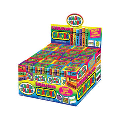 Magic Color Bubble Gum Crayons .96oz (27.2g)