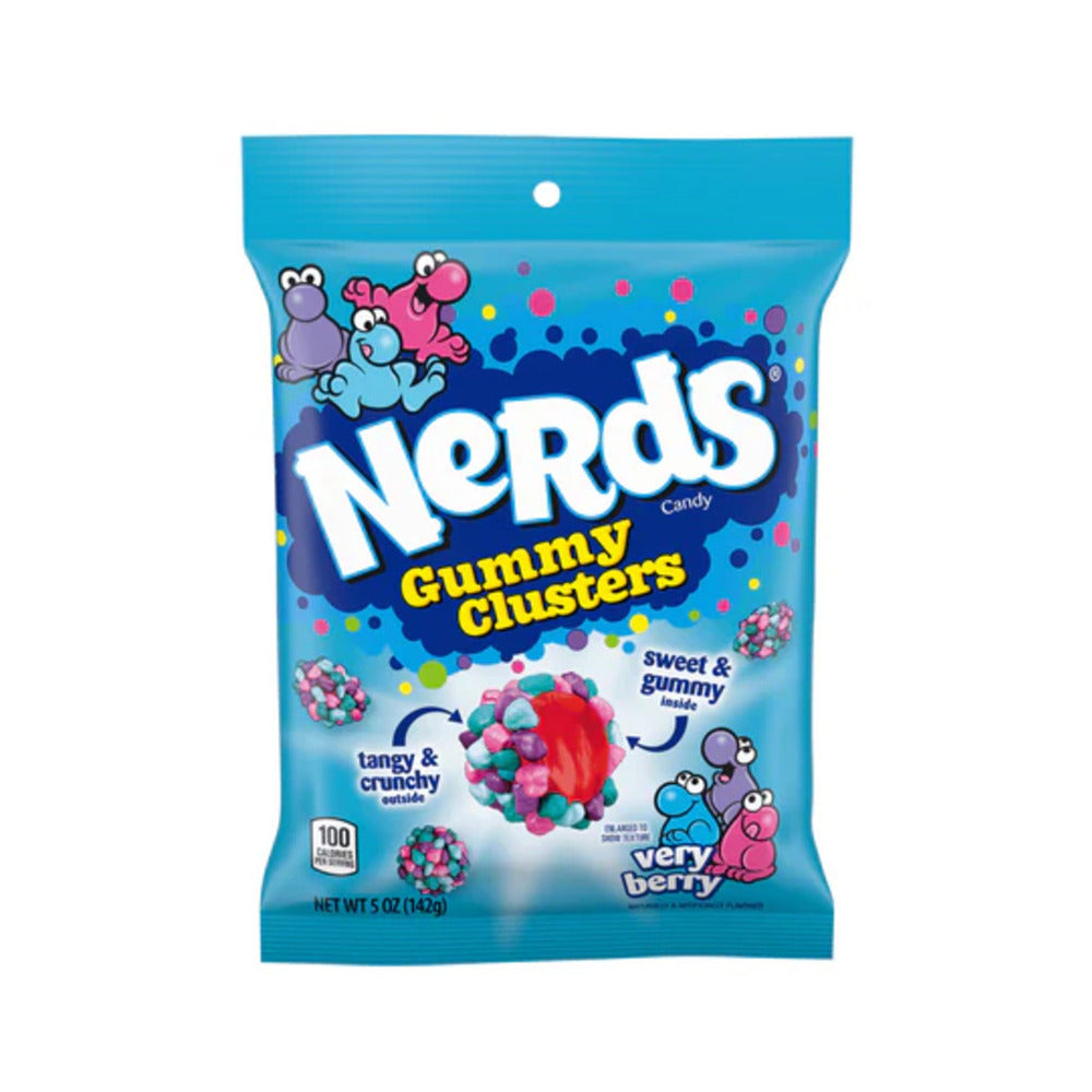 Nerds Clusters Gummy Very Berry 5oz (141g)