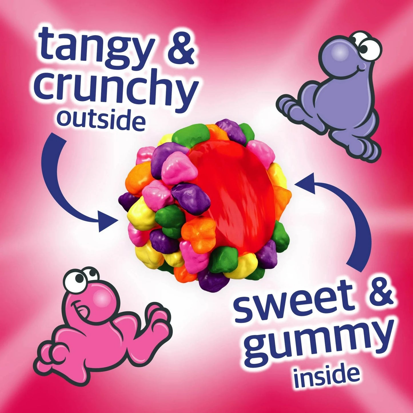 Nerds Gummy Clusters Rainbow 18.50 oz (524g)