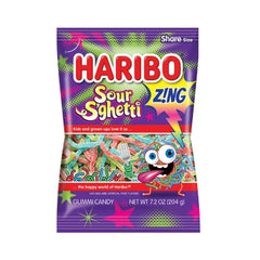 Haribo Sour S'ghetti 7.2oz (204g) Best Before 31/01/2025