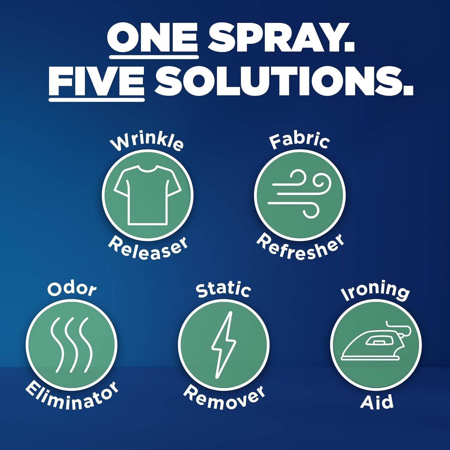 Downy Wrinkle Releaser Fabric Refresher Crisp Linen Scent 33.8oz (1L)