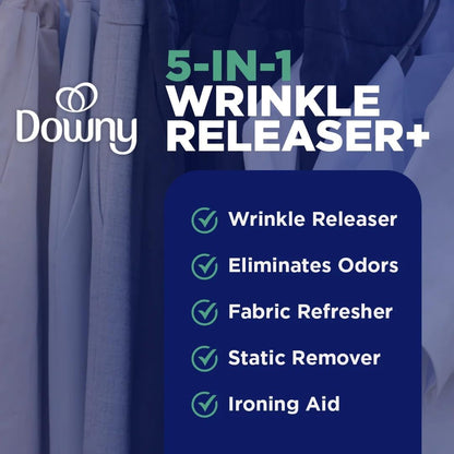 Downy Wrinkle Releaser Fabric Refresher Crisp Linen Scent 33.8oz (1L)