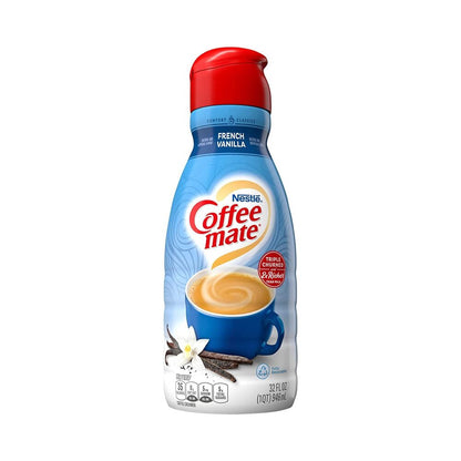 Coffee Mate Liquid French Vanilla 32oz (946ml)