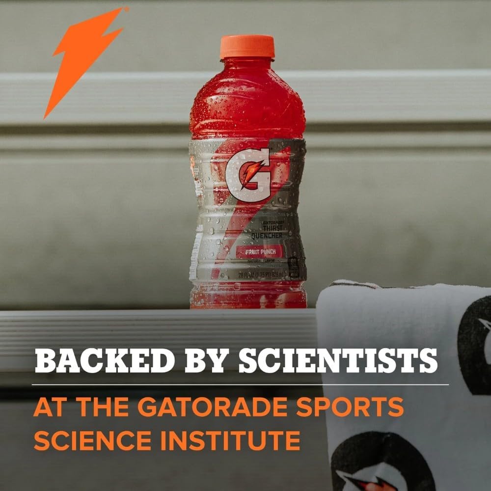 Gatorade G - Perform Thirst Quencher Club Pack 8Fruit Punch/ 8Cool Blue/ 8Lemon Lime I 20oz (591ml)