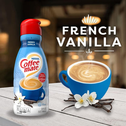 Coffee Mate Liquid French Vanilla 32oz (946ml)