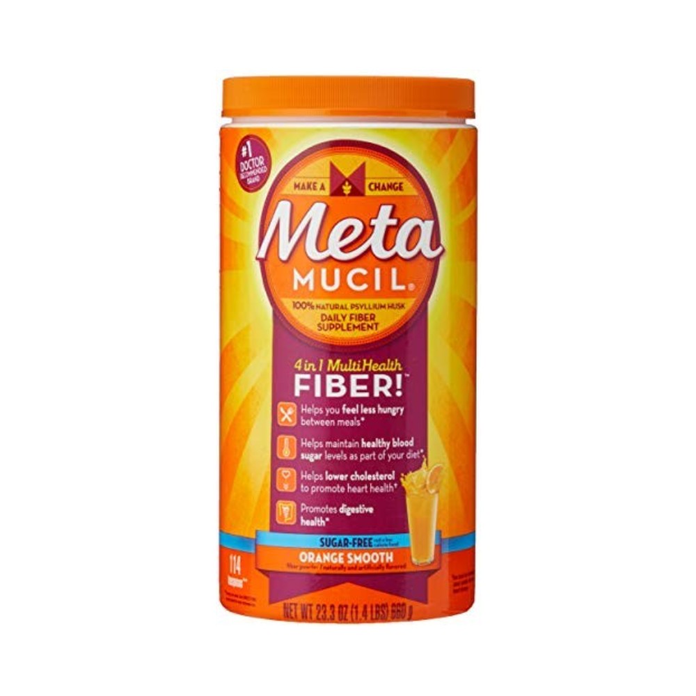 Metamucil Fibre Supplement Orange Flavour 23.3oz