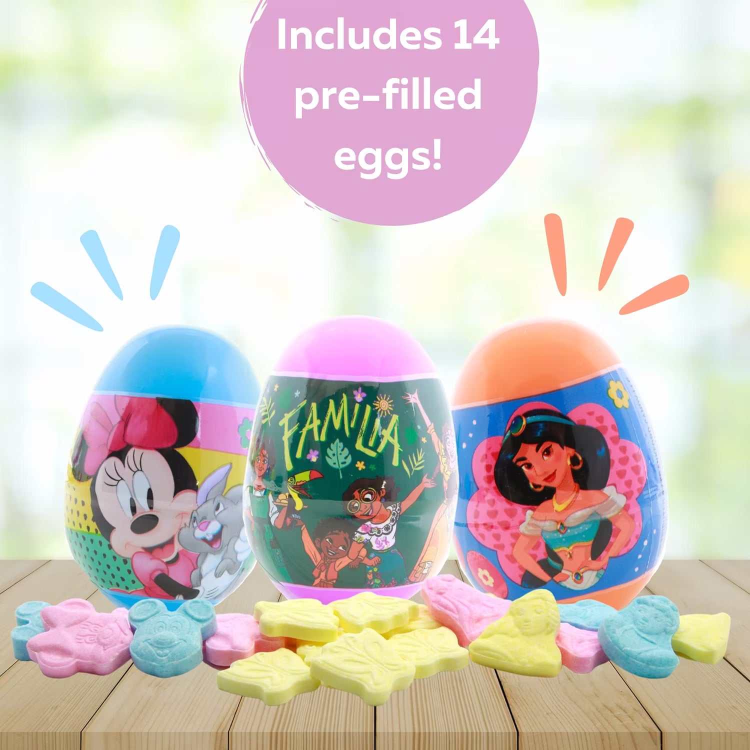 Mickey Mouse Toy Story Chocolate Easter Eggs Zaini Milk Chocolate