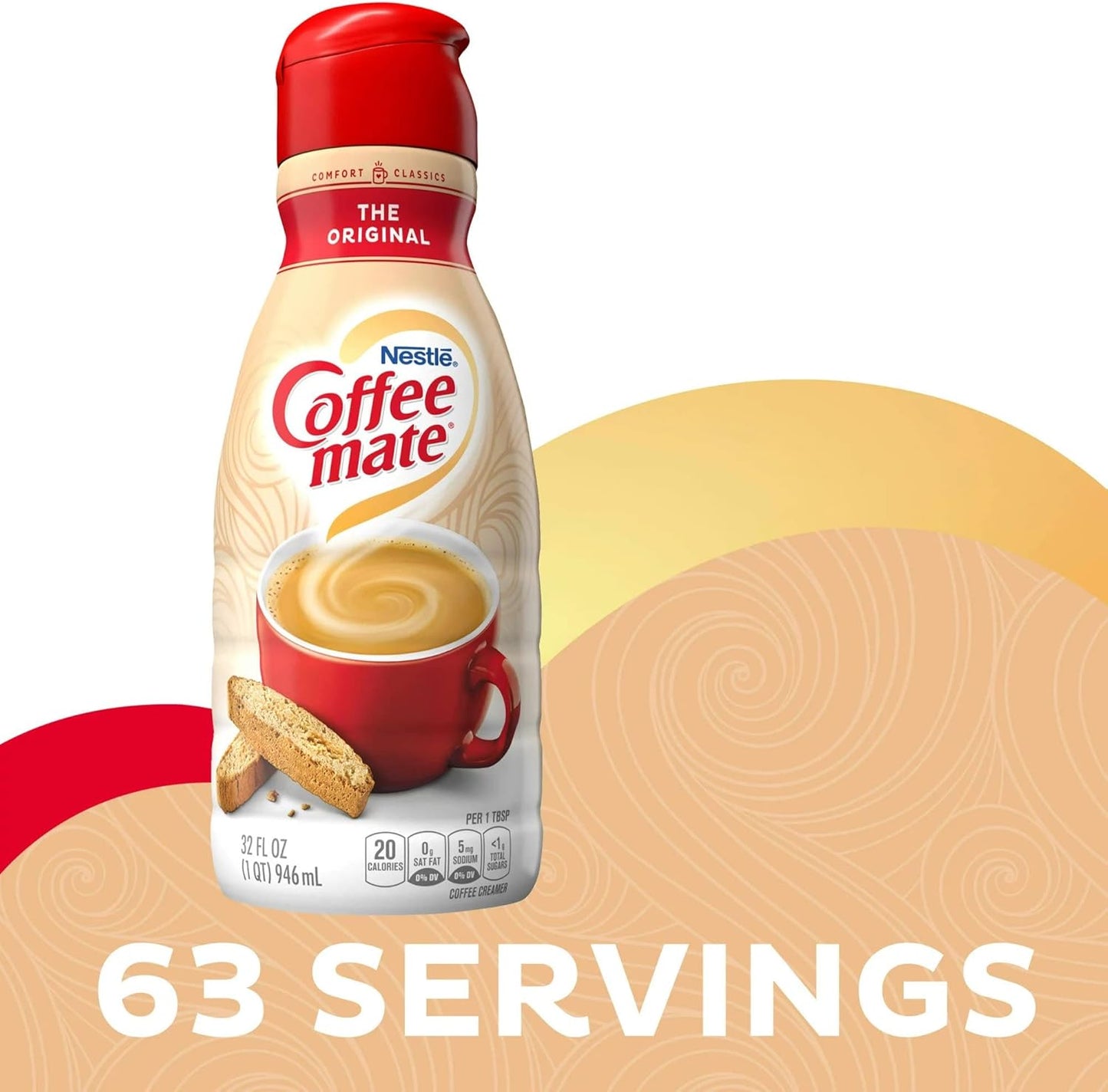 Coffee Mate Original Creamer 32oz (946ml)