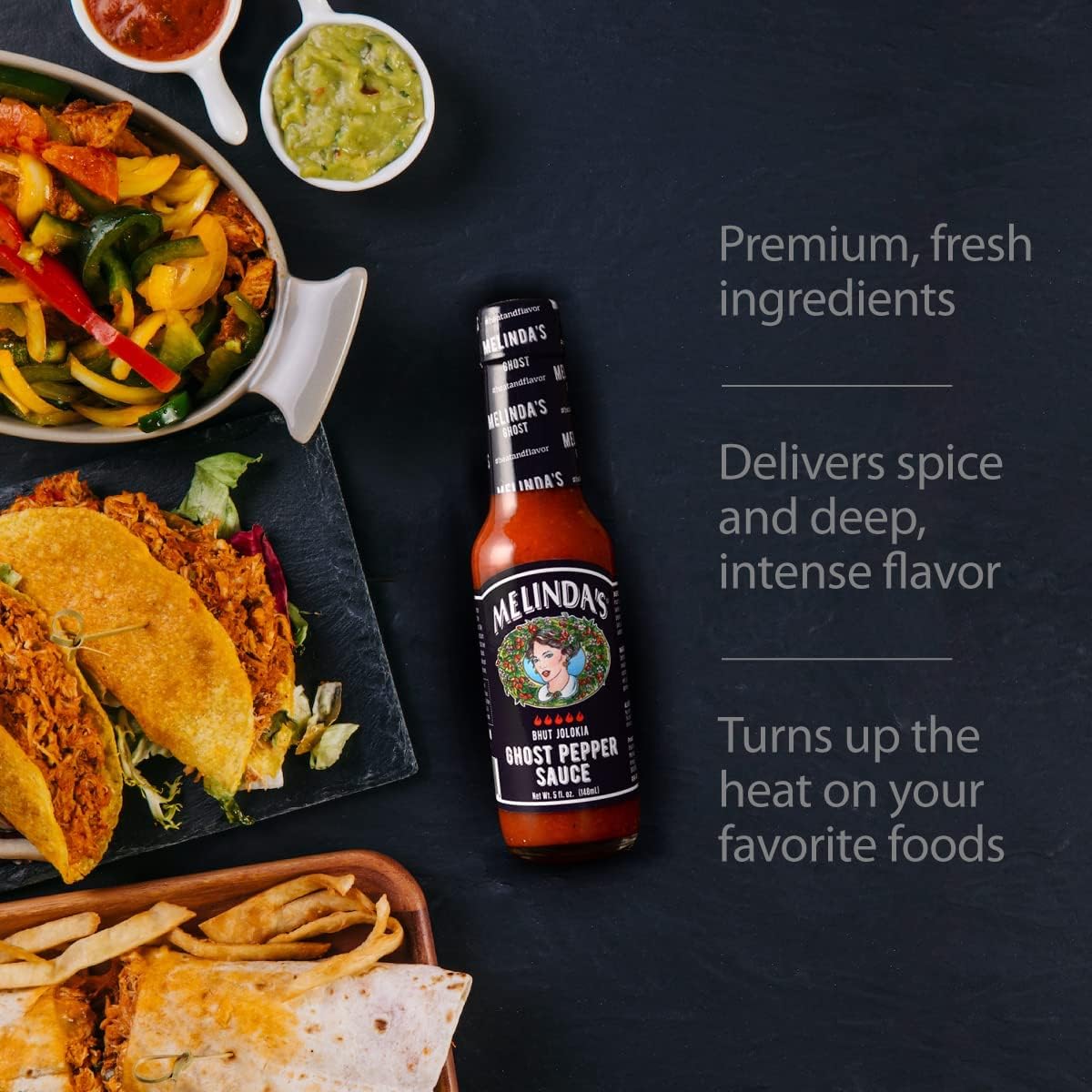 Melinda's Ghost Pepper Sauce 5oz (148ml)