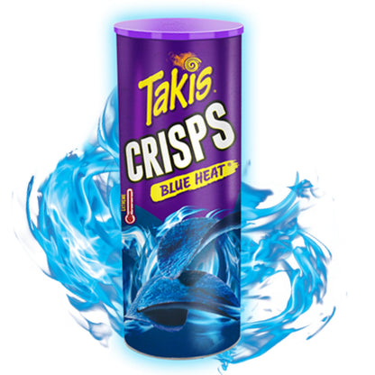 Takis Crisps Blue Heat Canister 5.5oz (156g)