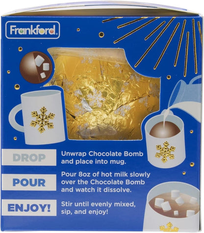 Frankford Hot Chocolate Bomb Milk Chocolate 1.23oz (35g)