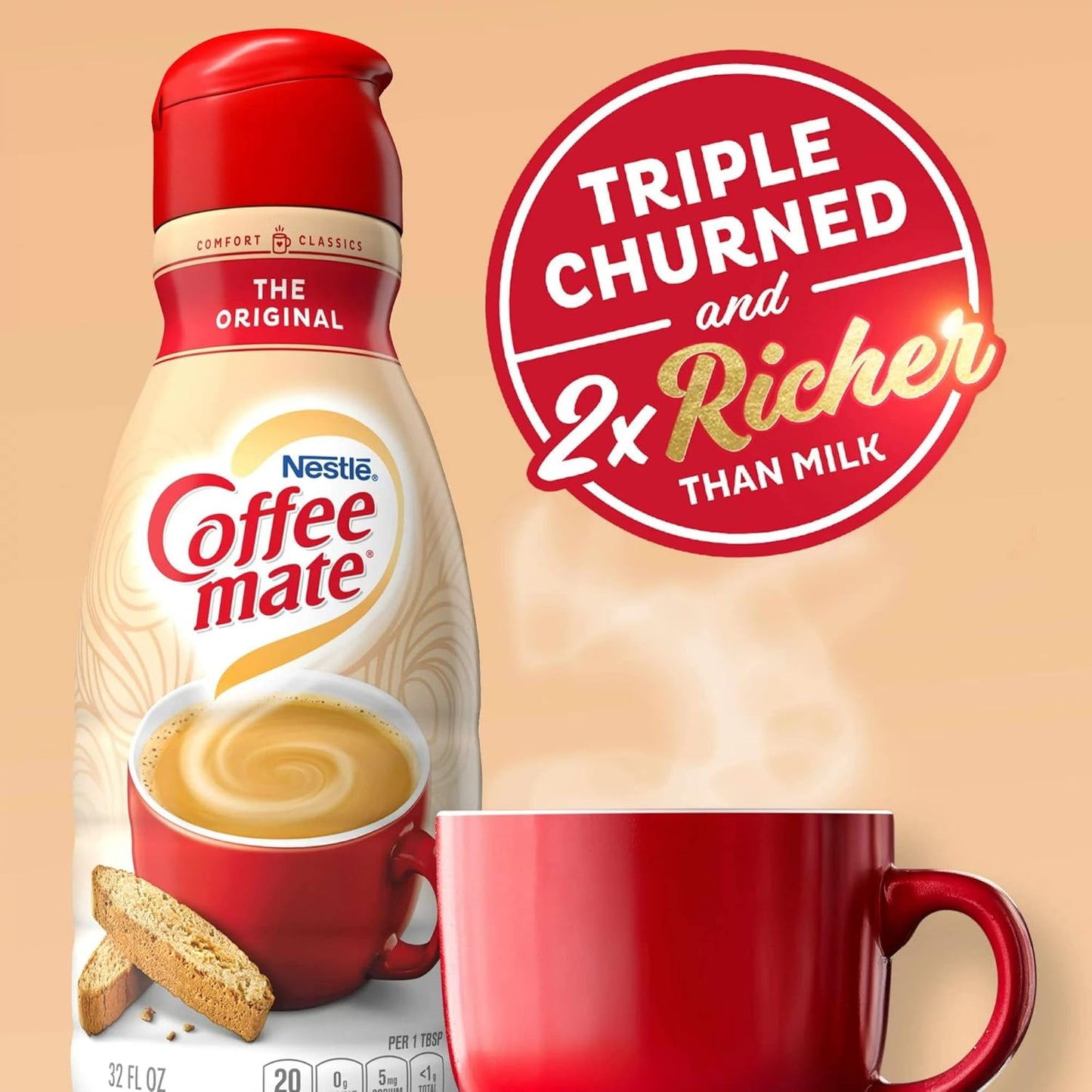 Coffee Mate Original Creamer 32oz (946ml)