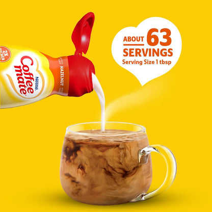 Coffee Mate Hazelnut Creamer 32oz (946ml)