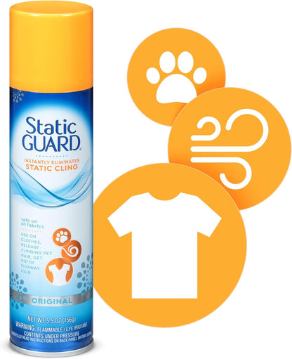 Static Guard Static Cling Spray  5.5Oz (156g)